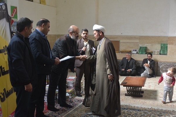 افتتاح کتابخانه مسجد قرآن و عترت
