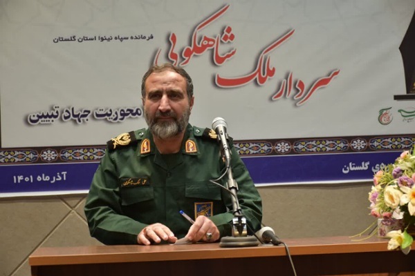 سردار ملک شاهکوهی فرمانده سپاه نینوا گلستان