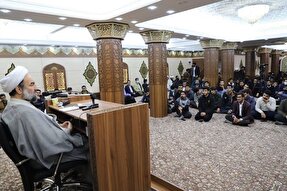 عکس | دیدار تشکل‌های دانشجویی دانشگاه‌های زاهدان با آیت‌الله محامی