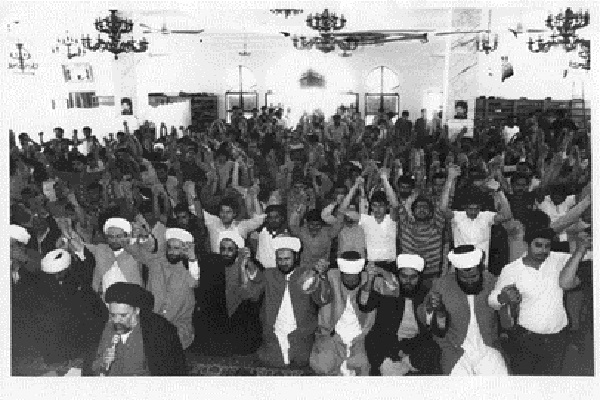 مسجد امام رضا(ع) در ضاحیه بیروت