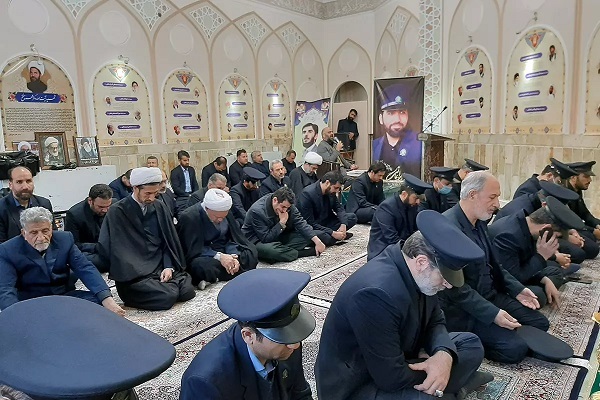 خطبه‌خوانی خادمان حرم بانوی کرامت