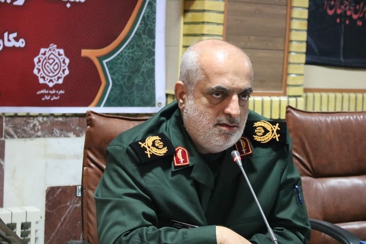 سردار عبدالله پور فرمانده سپاه قدس گیلان