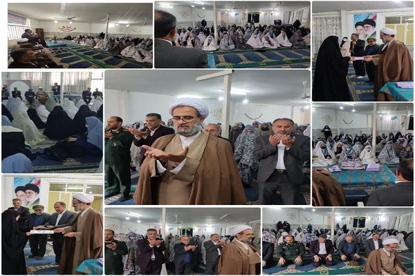 برنامه سه شنبه ها ی نمازی در مدارس آزادشهر با حضور حجت الاسلام شهابی امام جمعه ازادشهر