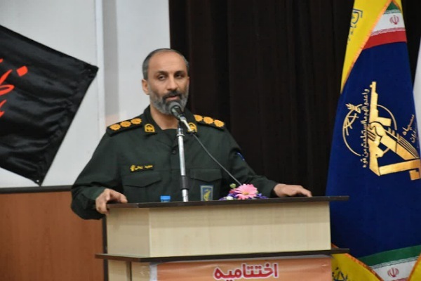 سرهنگ زمانی معاون اجرایی سپاه نینوا گلستان