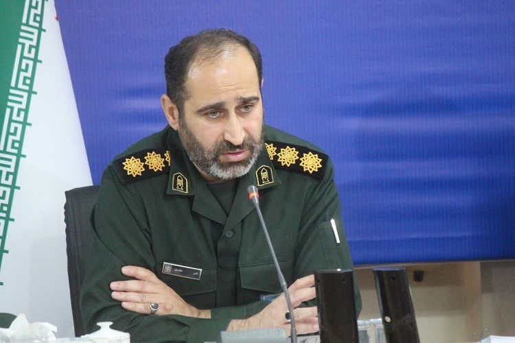 نادر حامدی معاون دانش و پژوهش سپاه قدس گیلان