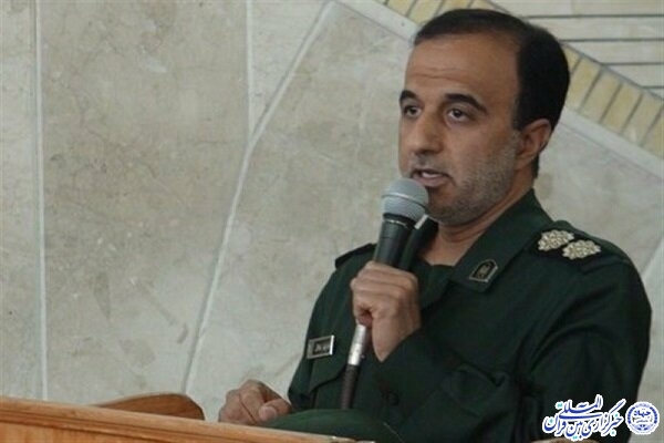 سرهنگ پاسدار غلامرضا فلاحی، مدیرکل حفظ آثار و نشر ارزش‌های دفاع مقدس خراسان‌جنوبی