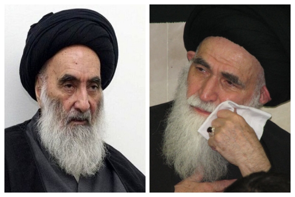 تسلیت آیت‌الله سیستانی در پی درگذشت آیت‌الله روحانی