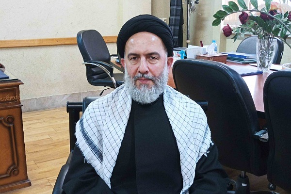 حجت الاسلام طاهری رییس دانشگاه آزاد  اسلامی گرگان