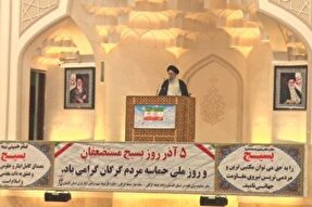 خدمت به خلق و رضایت خداوند از اهداف بسیج است