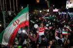 عکس | شادی مردم مشهد پس از پیروزی ایران مقابل ولز
