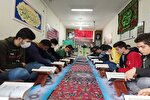 عکس | هفتمین کرسی تلاوت قرآن دانش‌آموزی در ملایر