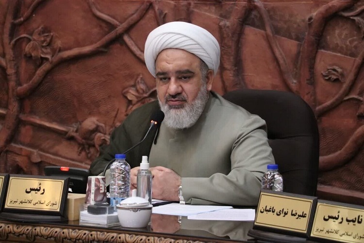 حجت الاسلام برگی، رئیس شورای شهر تبریز