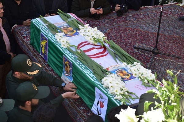 تشییع پیکر شهید مهقانی در گرگان