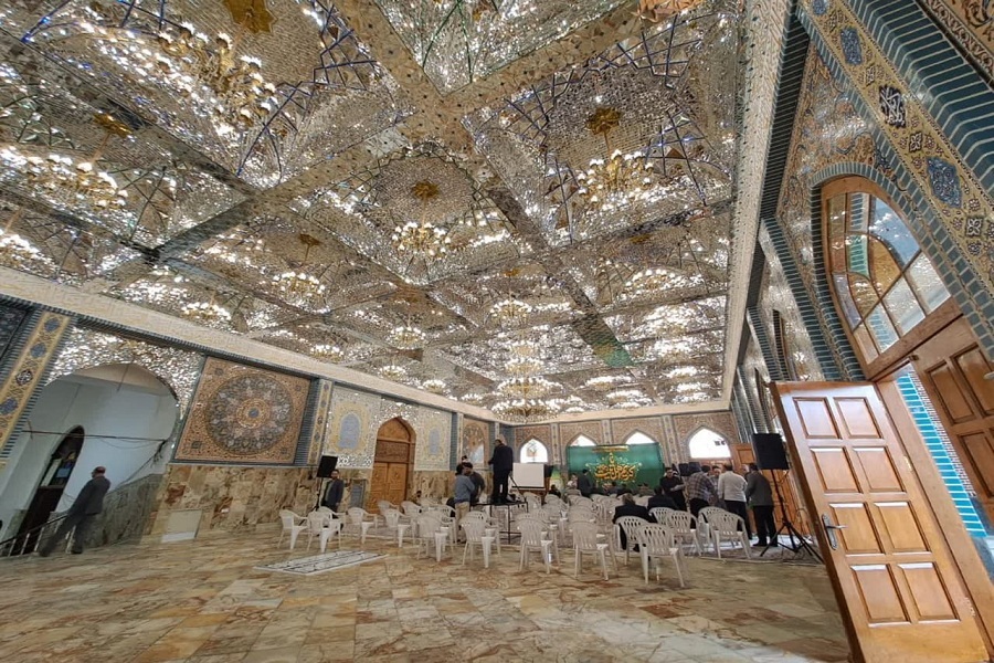 شبستان حرم حضرت فاطمه اخری(س) در رشت