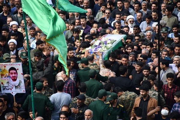 تشییع پیکر شهید مهقانی در علی آباد کتول