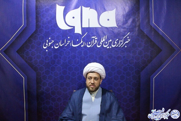 حجت الاسلام حسین رحیمی، معاون فرهنگی اوقاف و امور خیریه خراسان‌جنوبی