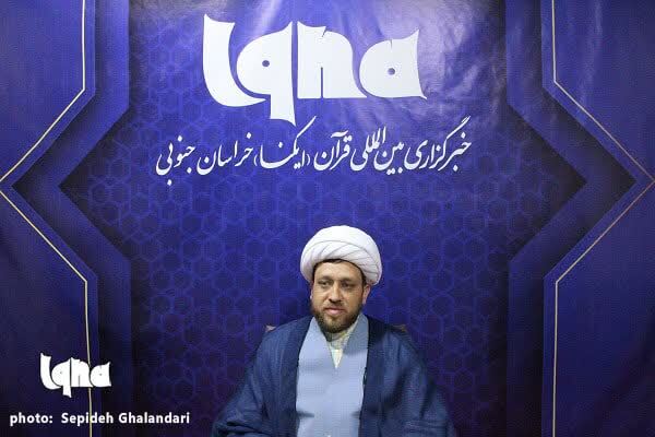 حجت‌الاسلام حسین رحیمی، معاون فرهنگی اداره‌کل اوقاف و امور خیریه خراسان‌جنوبی