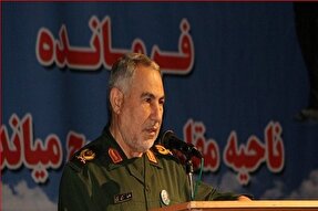 فرمانده سپاه میاندوآب تودیع و معارفه شد