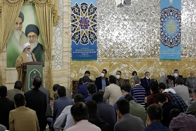 حجت الاسلام والمسمین احمد مروی در دیدار جمعی از فعالان هنر و رسانه استان خراسان رضوی
