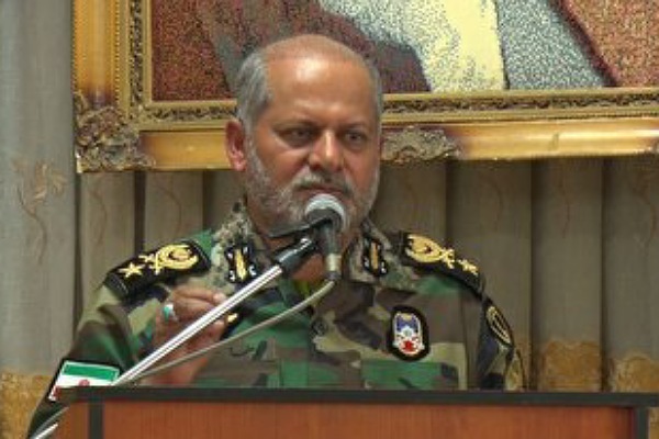 امیر سرتیپ آذریان ارشد نظامی آجا در شمال کشور