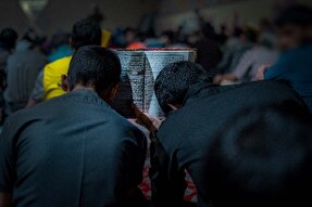 عکس | مراسم احیا در زندان مرکزی کرمان