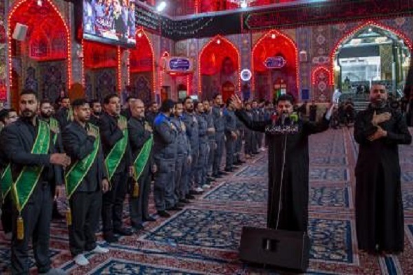 مراسم شب شهادت امام علی (ع) در کربلا