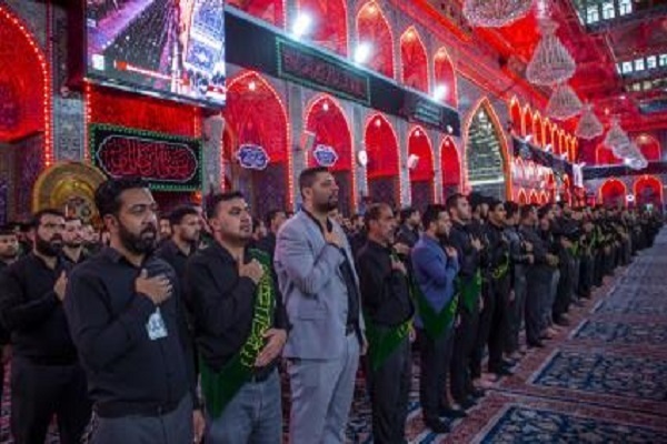 مراسم شب شهادت امام علی (ع) در کربلا