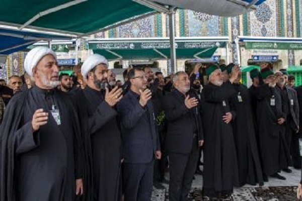 مراسم شب شهادت امام علی (ع) در کربلا
