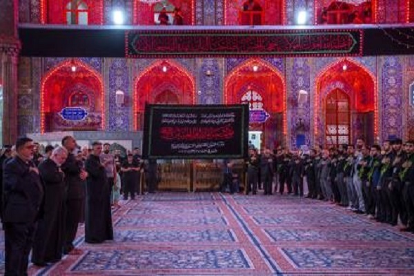 مراسم شب شهادت امام علی (ع) در کربلا