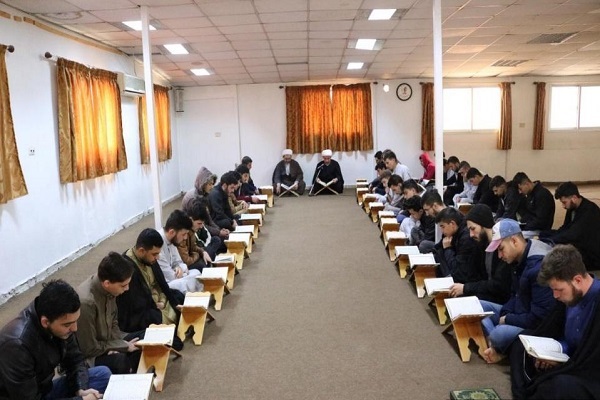 مراسم جزءخوانی قرآن کریم در نمایندگی سوریه