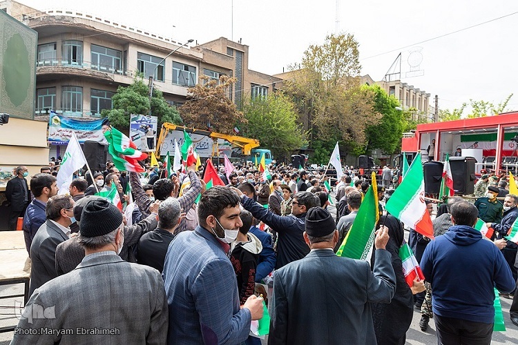اهپیمایی روز قدس، تبریز