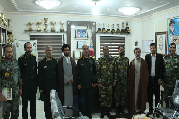 فرمانده سپاه ارومیه با فرمانده تیپ 41 ارتش دیدار کرد