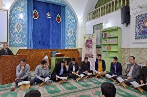 محفل انس با قرآن در مسجد المهدی(عج) شعربافان برگزار شد + عکس