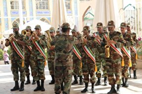 عکس | یادواره شهدای ارتش در گلزار شهدای کرمان