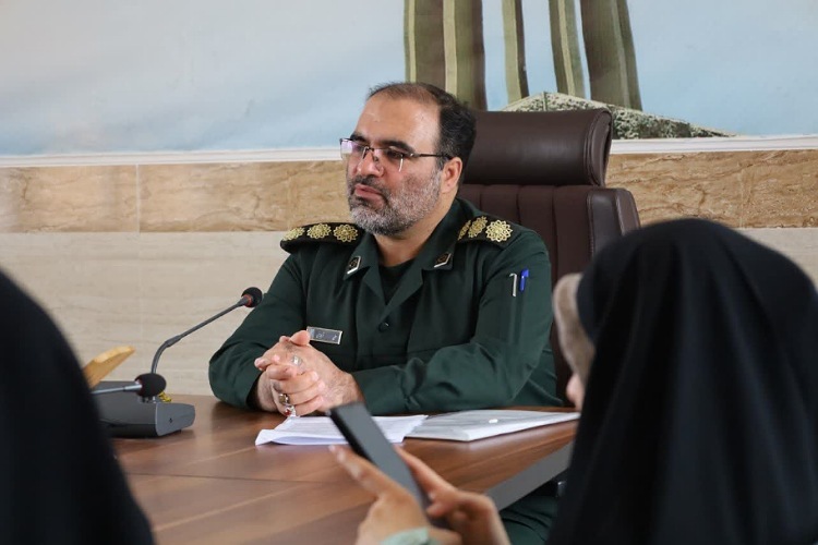 علی قراباغی مسئول بسیج سازندگی استان همدان