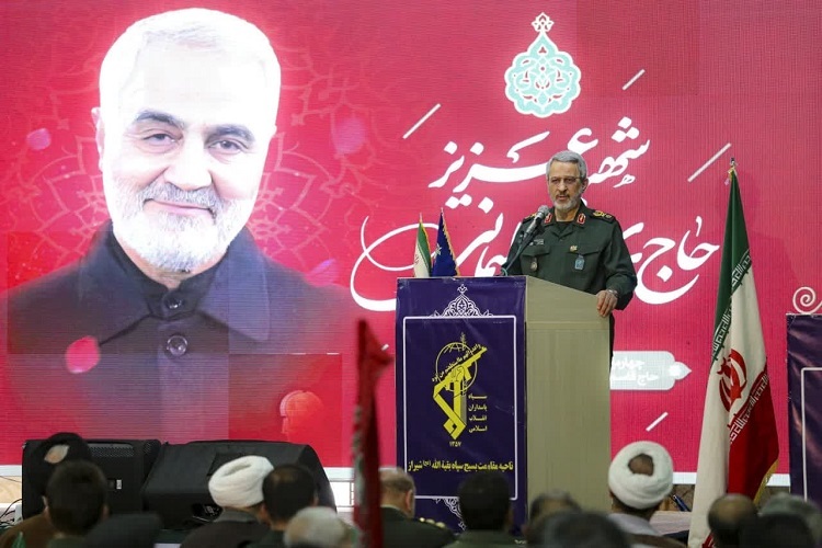 سردار غلامحسین غیب‌پرور، جانشین فرمانده کل سپاه در قرارگاه امنیتی امام علی(ع)