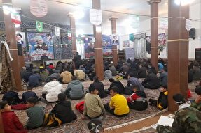 مراسم بزرگداشت شهدای حادثه تروریستی کرمان در باروق برگزار شد