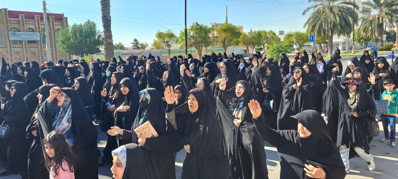 راهپیمایی بوشهری‌ها در محکومیت جنایت تروریستی کرمان