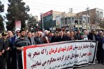 عکس | راهپیمایی نمازگزاران پارس‌آبادی در محکومیت حادثه تروریستی کرمان