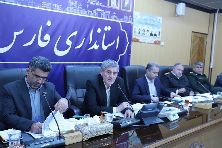 نشست قرارگاه جهاد امید، استانداری فارس