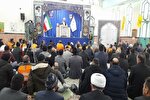 عکس | اقامه نماز جمعه در پارس‌آباد