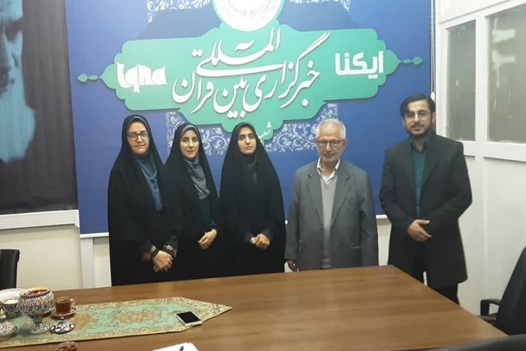 حضور محمد عبدخدایی آخرین عضو بازمانده از فدائیان اسلام در دفتر ایکنا همدان