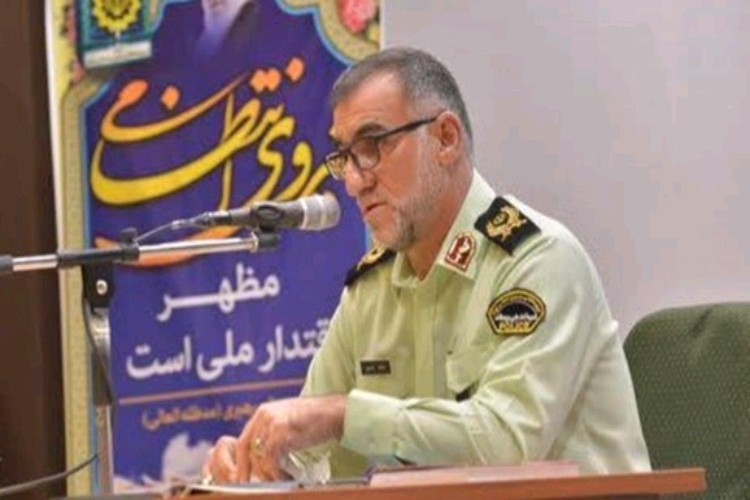 سردار سلمان امیری فرمانده انتظامی همدان