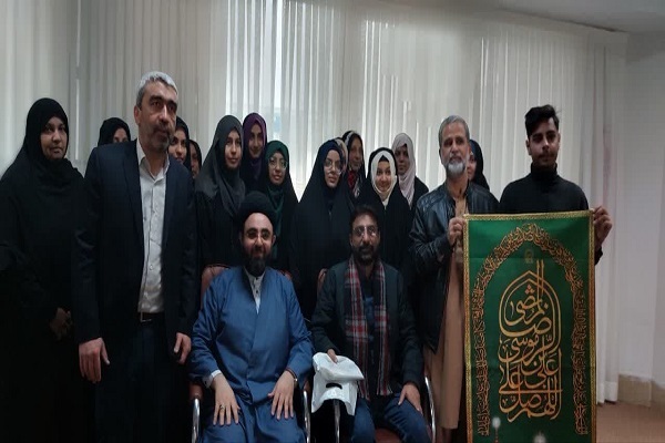 تشرف اساتید قرآنی کشور پاکستان به حرم مطهر رضوی