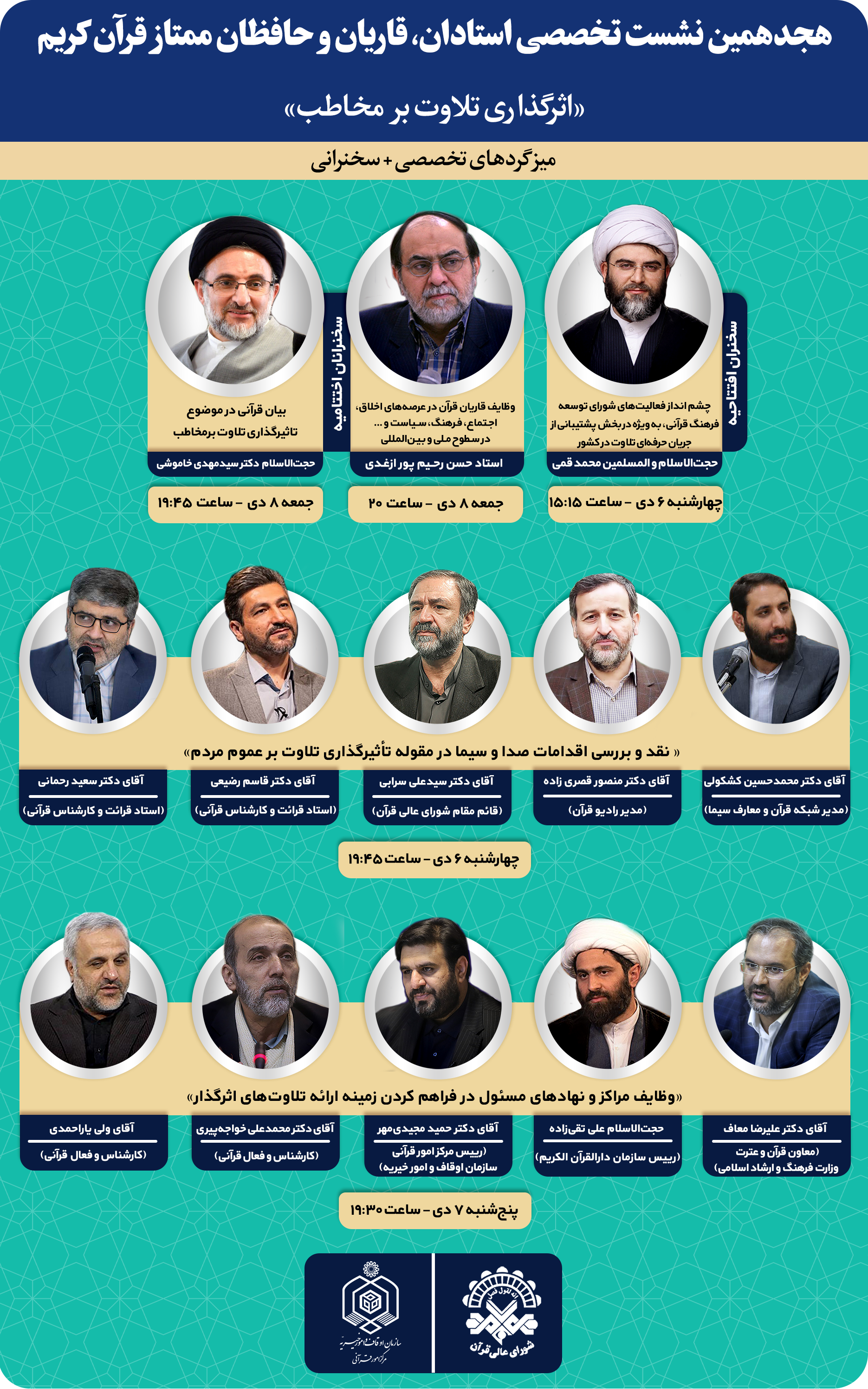 تشریح برنامه‌‌های هجدهمین نشست شورای عالی قرآن + عنوان مقالات