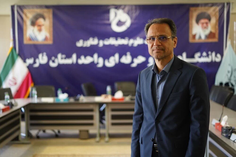 جعفر ترک‌زاده، رئیس دانشگاه فنی و حرفه‌ای شهید باهنر شیراز