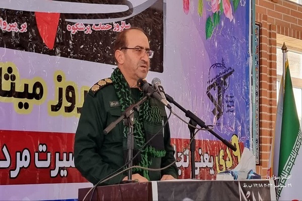 سیدجاوید مرتضوی صدقیانی فرمانده سپاه نقده