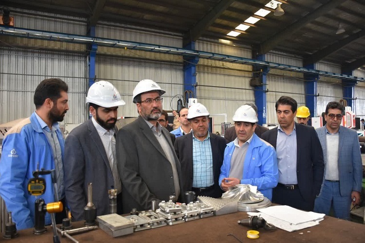 بازدید معاون وزیر صمت از شهرک صنعتی شیراز