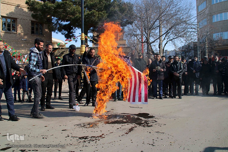 راهپیمایی خشم و انزجار از جنایات اسرائیل در شهرستان اهر