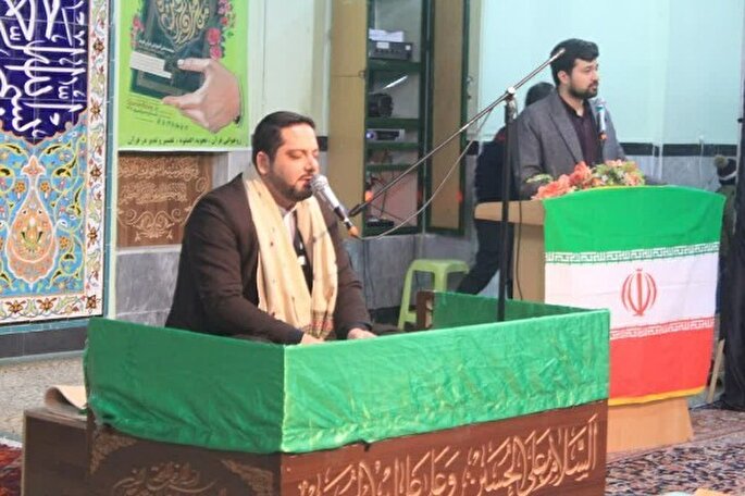 برپایی محفل انس با قرآن در مسجد انقلاب بجنورد